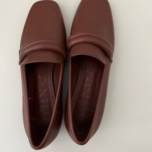 Brown Mango Loafers